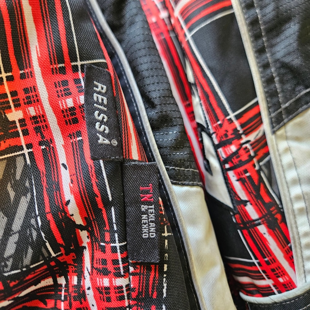 Castle X Racewear Snowmobile Jacket Mens M Red Black Reissa Hitena Winter - Picture 9 of 16